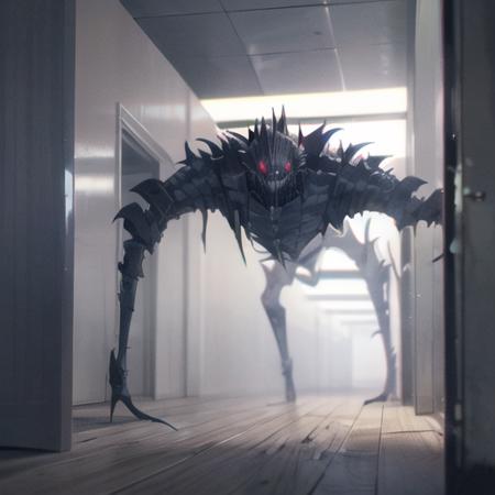 Backrooms - Bacteria / Void Monster / Urban Legend