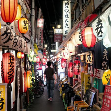 飲み屋街～しょんべん横丁(大阪・十三) / Bar Street - Shonben Yokocho