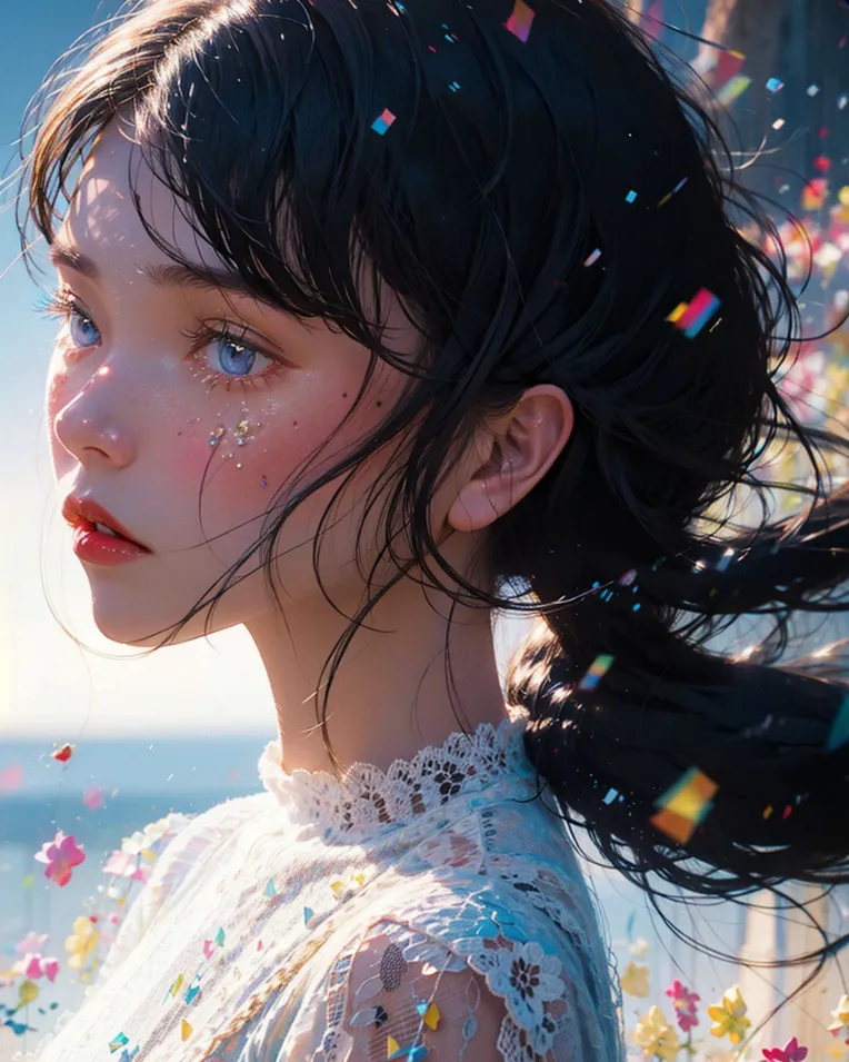 shine light(眼睛头发服饰的极致华丽，超级光效，光影）