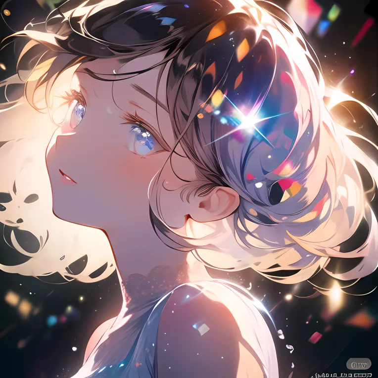 shine light(眼睛头发服饰的极致华丽，超级光效，光影）
