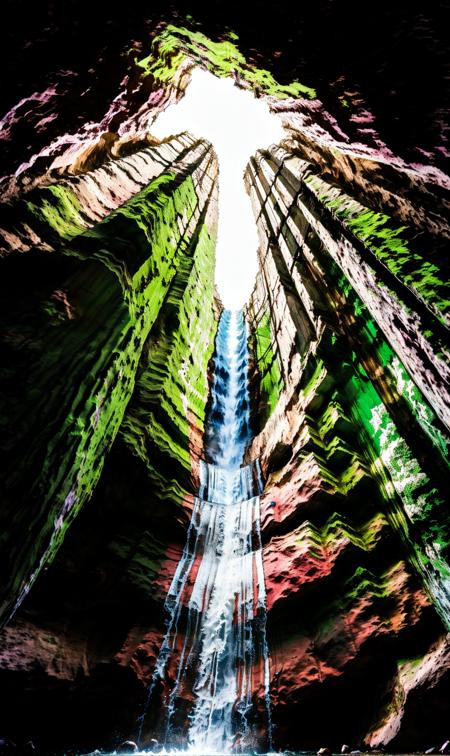 【Muggle Lora】Wide-angle upward shot/extremeangle 广