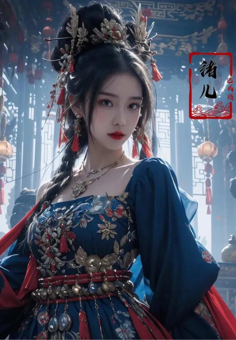 绪儿-绝美古风脸Beautiful antique face model