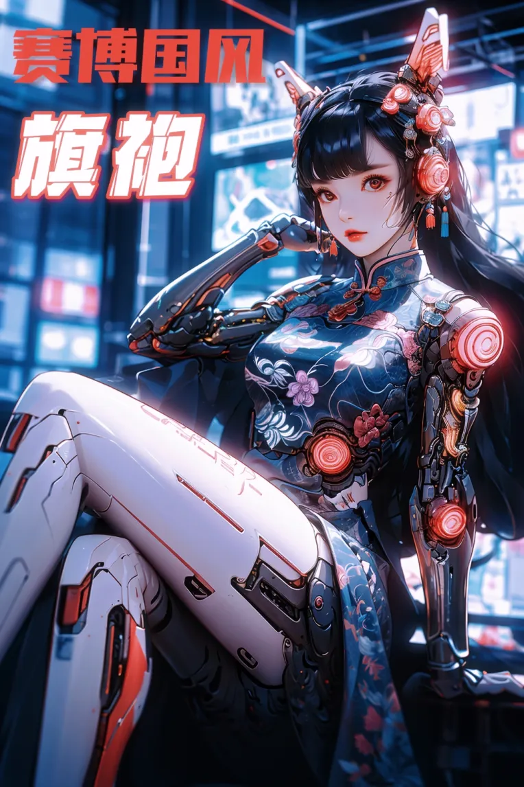 Cyberhanfu 赛博国风/Cyber Chinese style