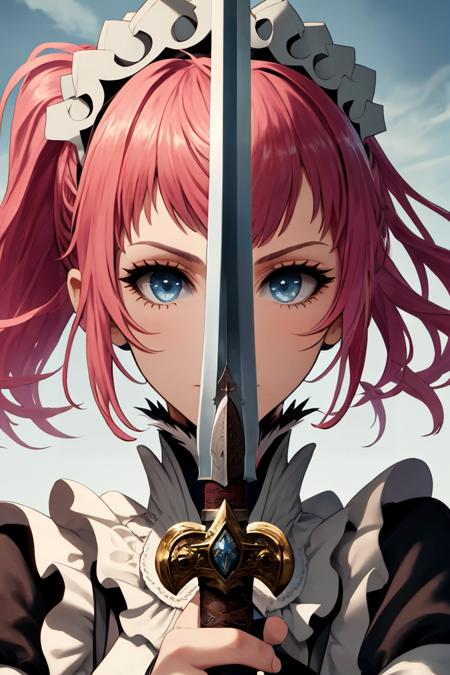 Sword Salute (Pose) LoRA