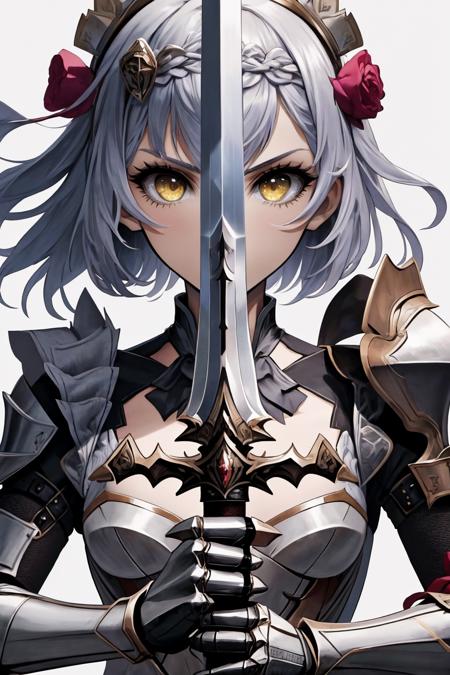 Sword Salute (Pose) LoRA