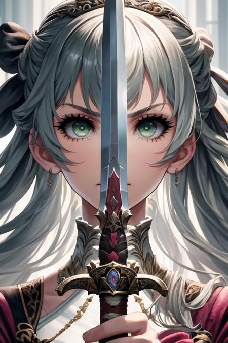 Sword Salute (Pose) LoRA