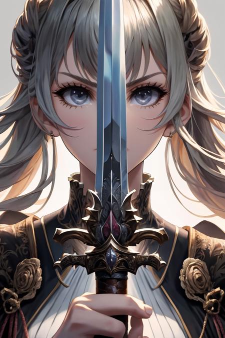 Sword Salute (Pose) LoRA