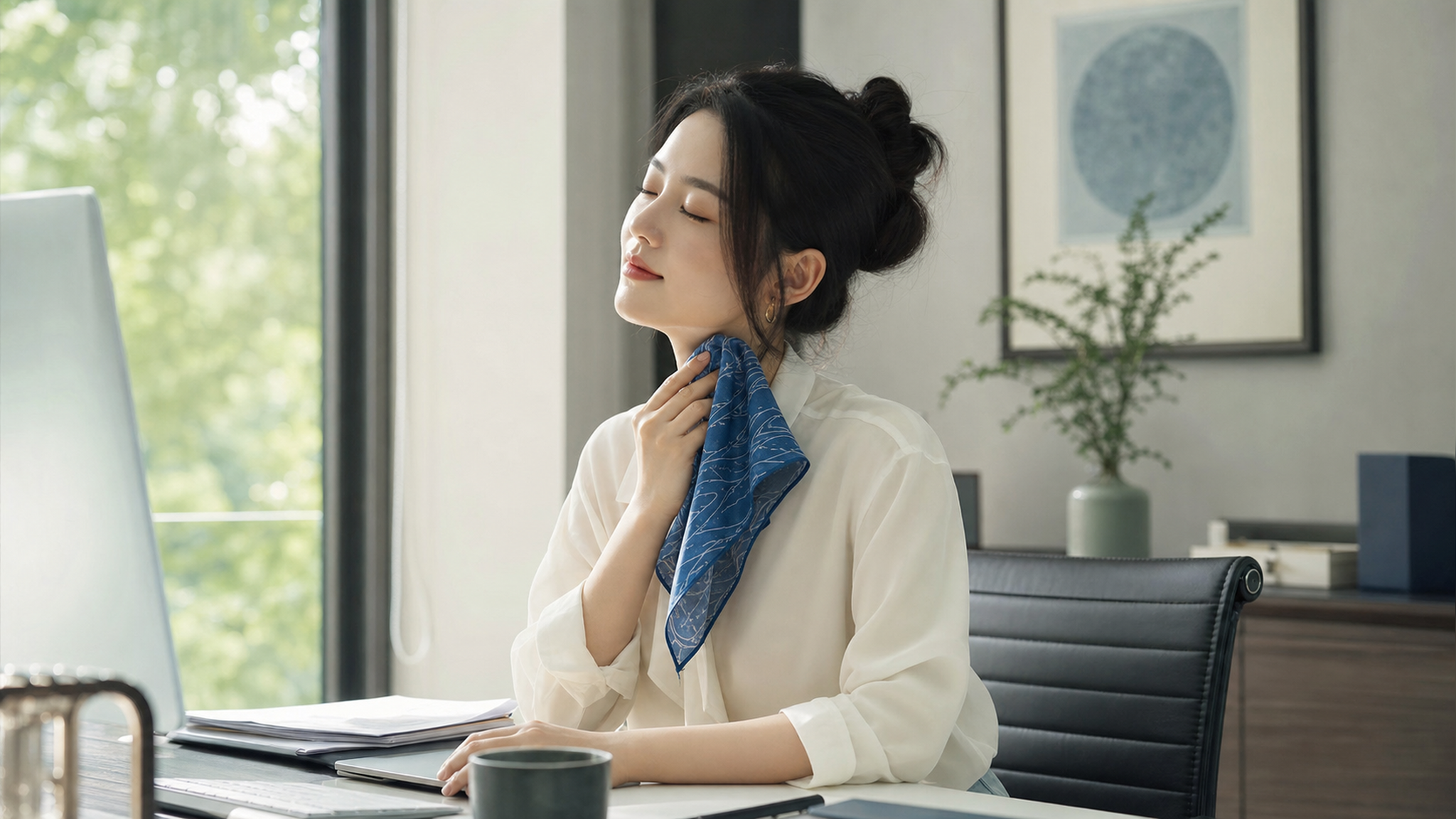 三伏天疯狂出汗？这招让你体面救场