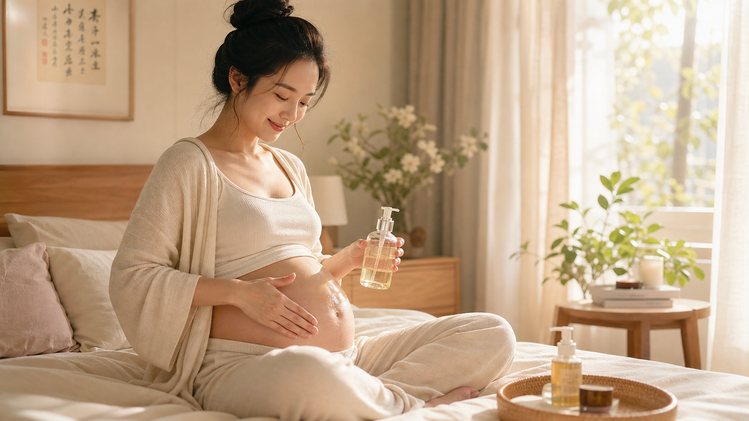 孕期涂油像裹保鲜膜？夏季防纹救星来了