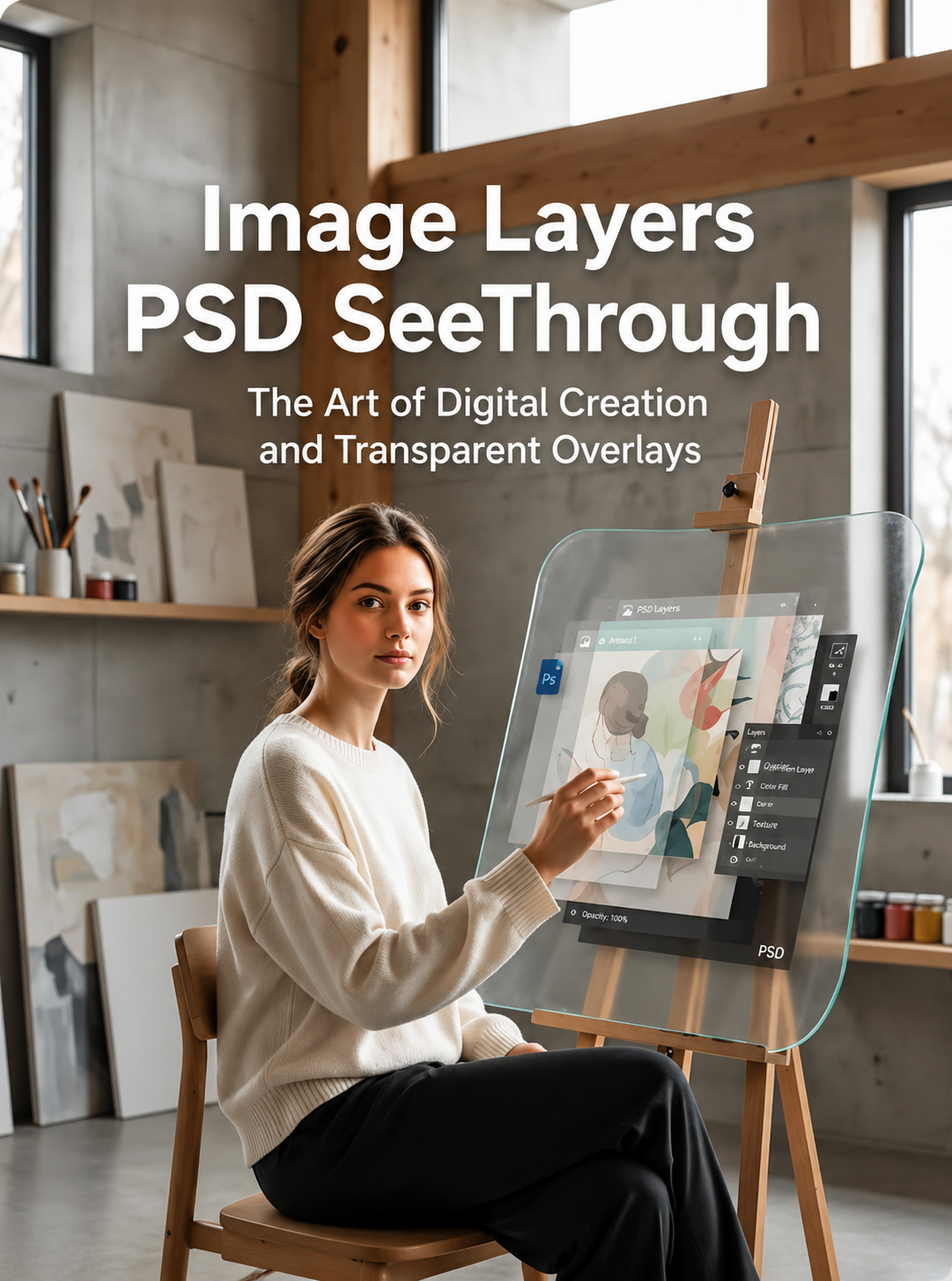 Image layering PSD SeeThrough
